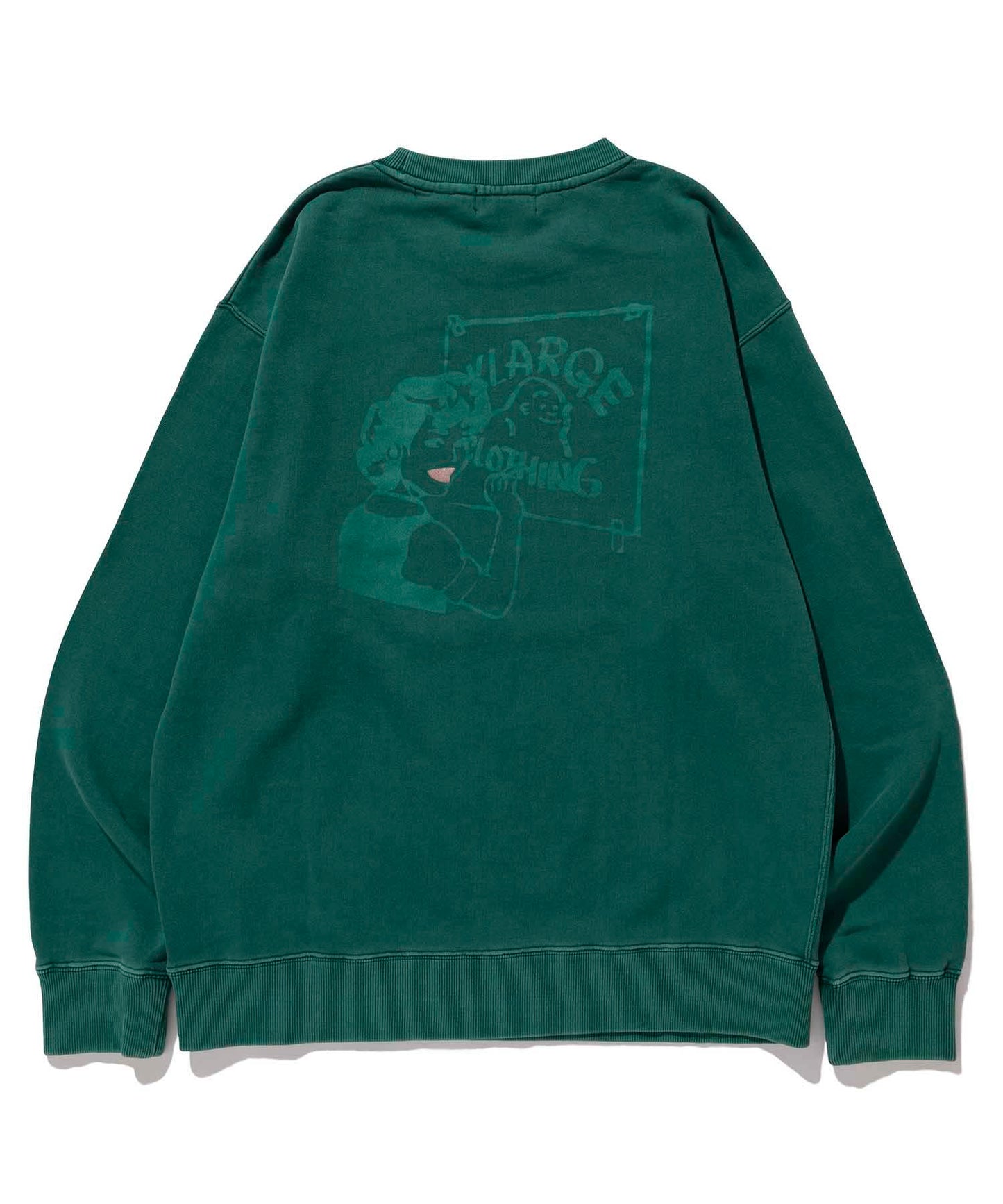 SMOOTH PAINTER PIGMENT CREWNECK SWEAT