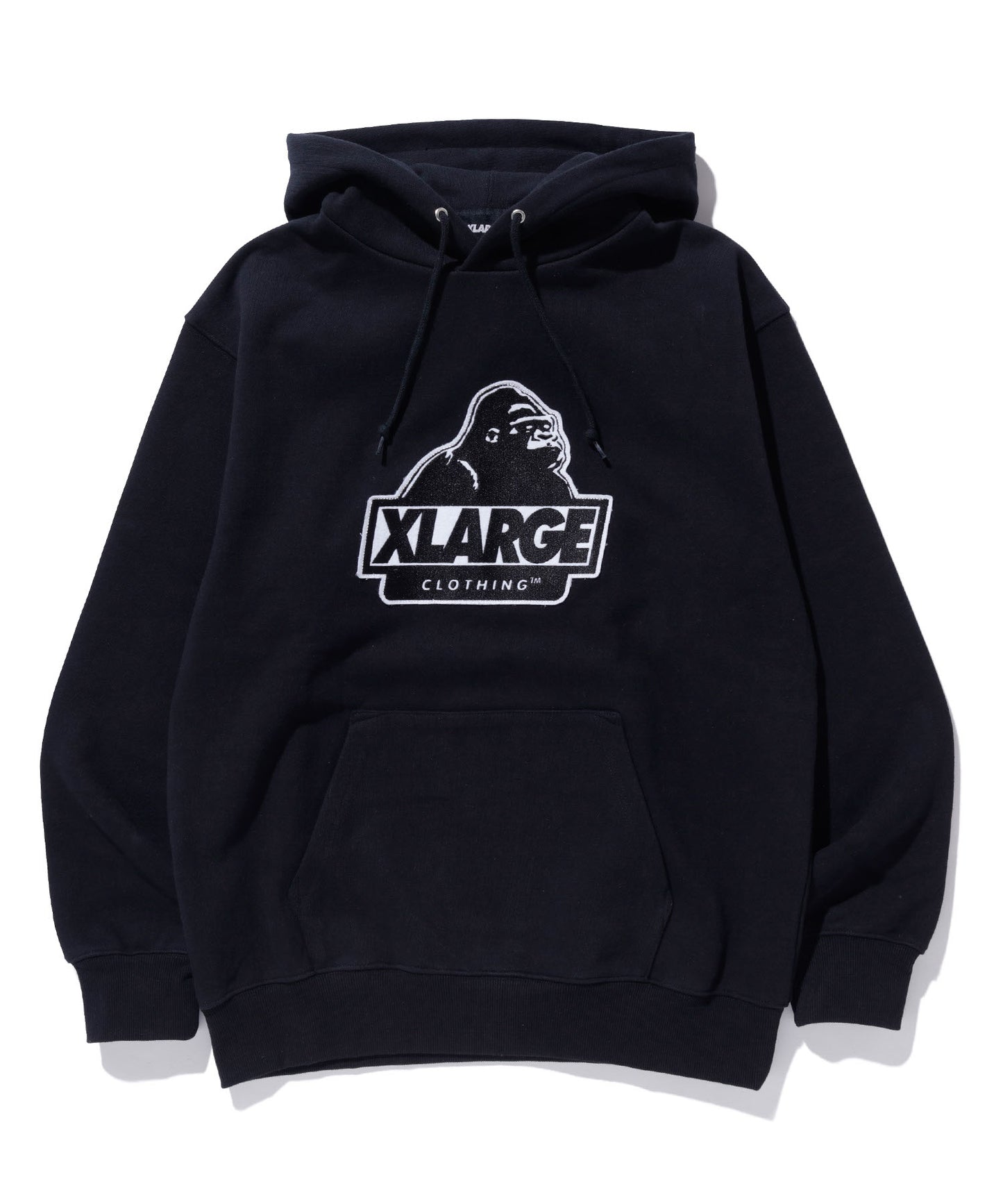 SLANTED OG PATCH HOODED SWEAT