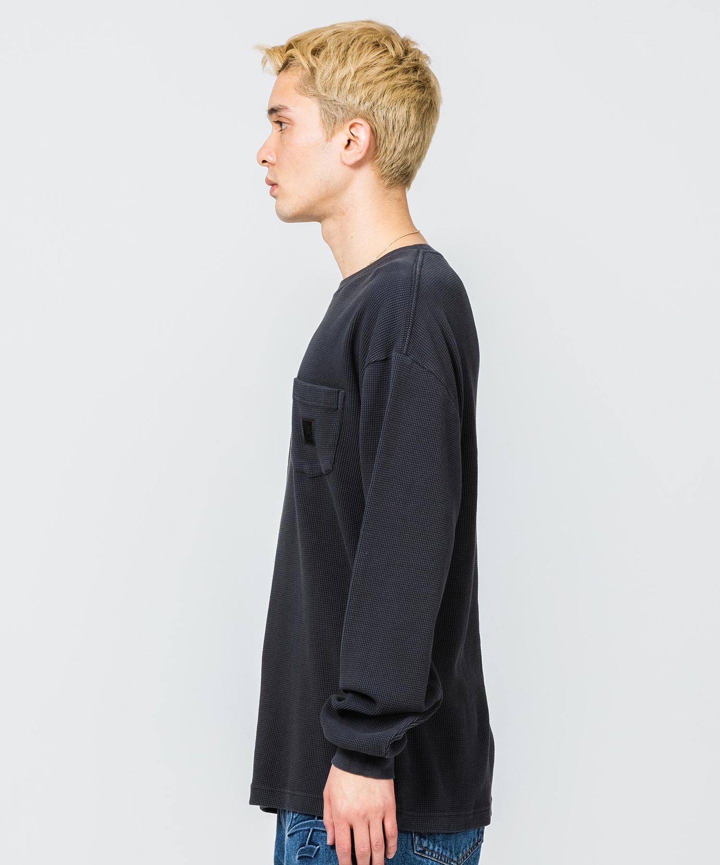 OVERDYED THERMAL L/S TEE