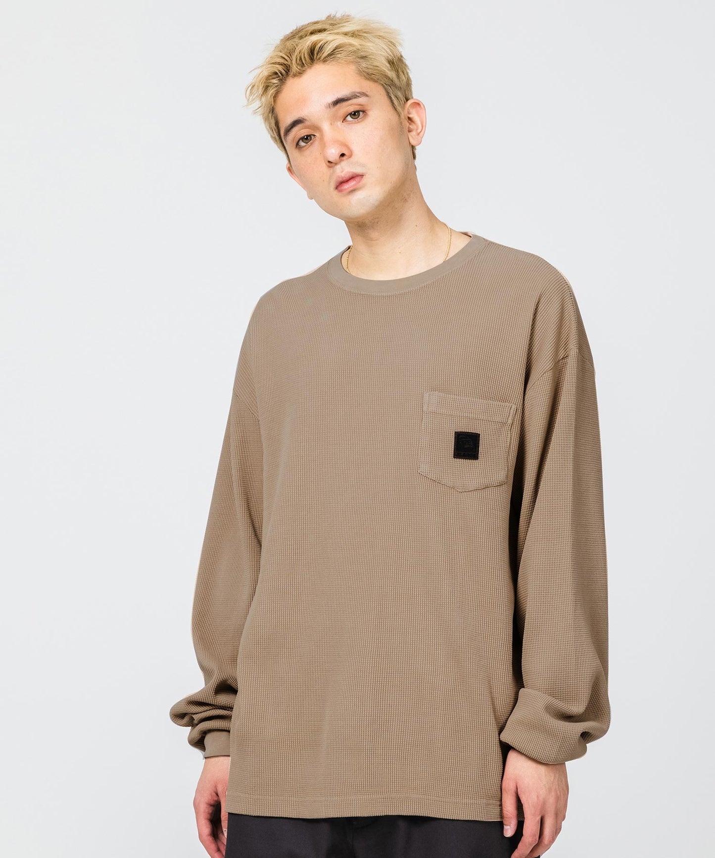 OVERDYED THERMAL L/S TEE