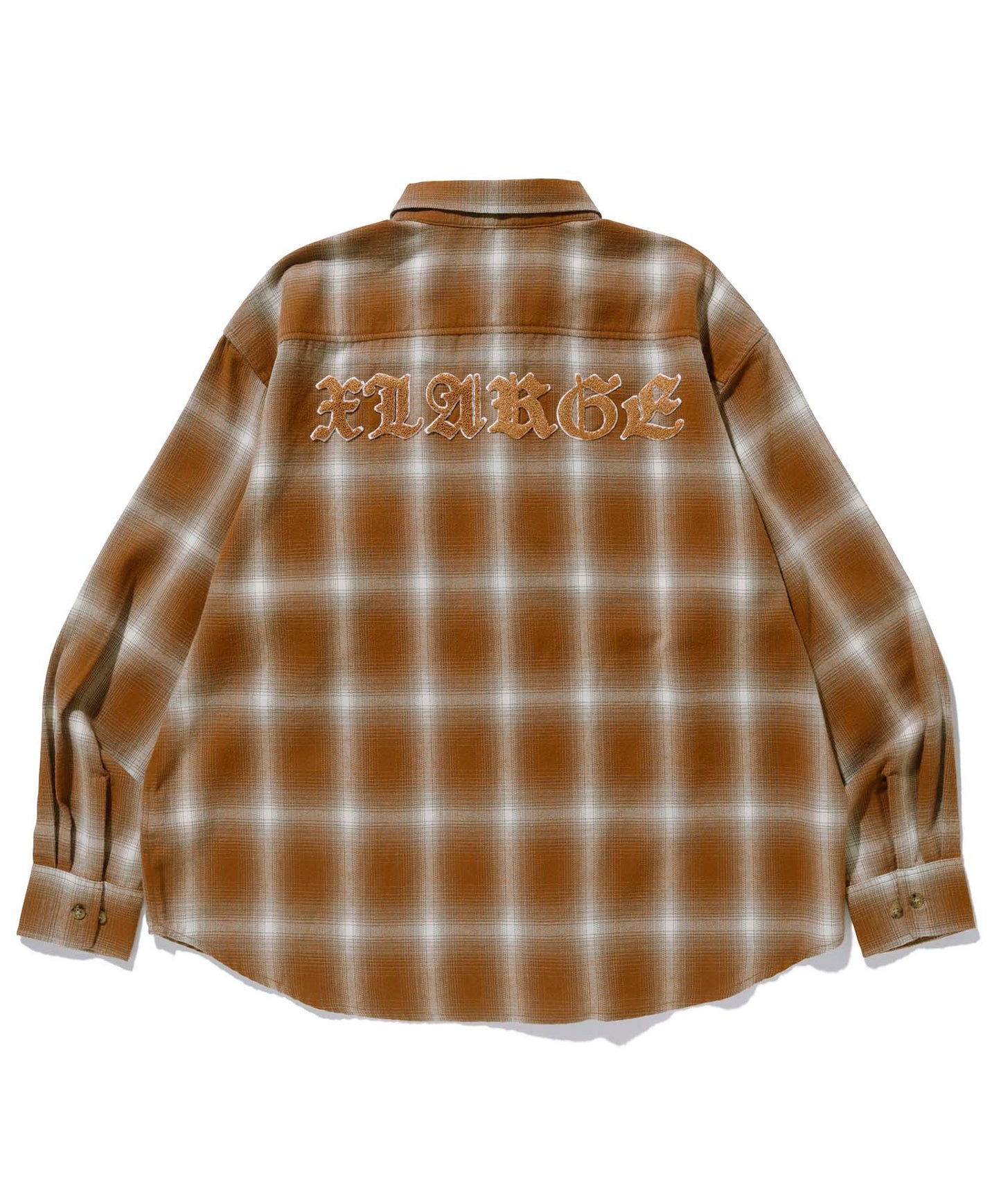 PATCHED FLANNEL SHIRT