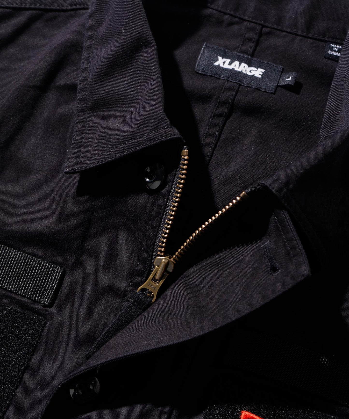 PATCHED MILITARY JACKET