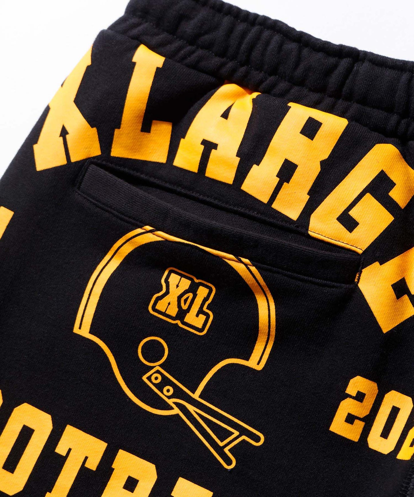 PATCHWORK SWEAT PANTS