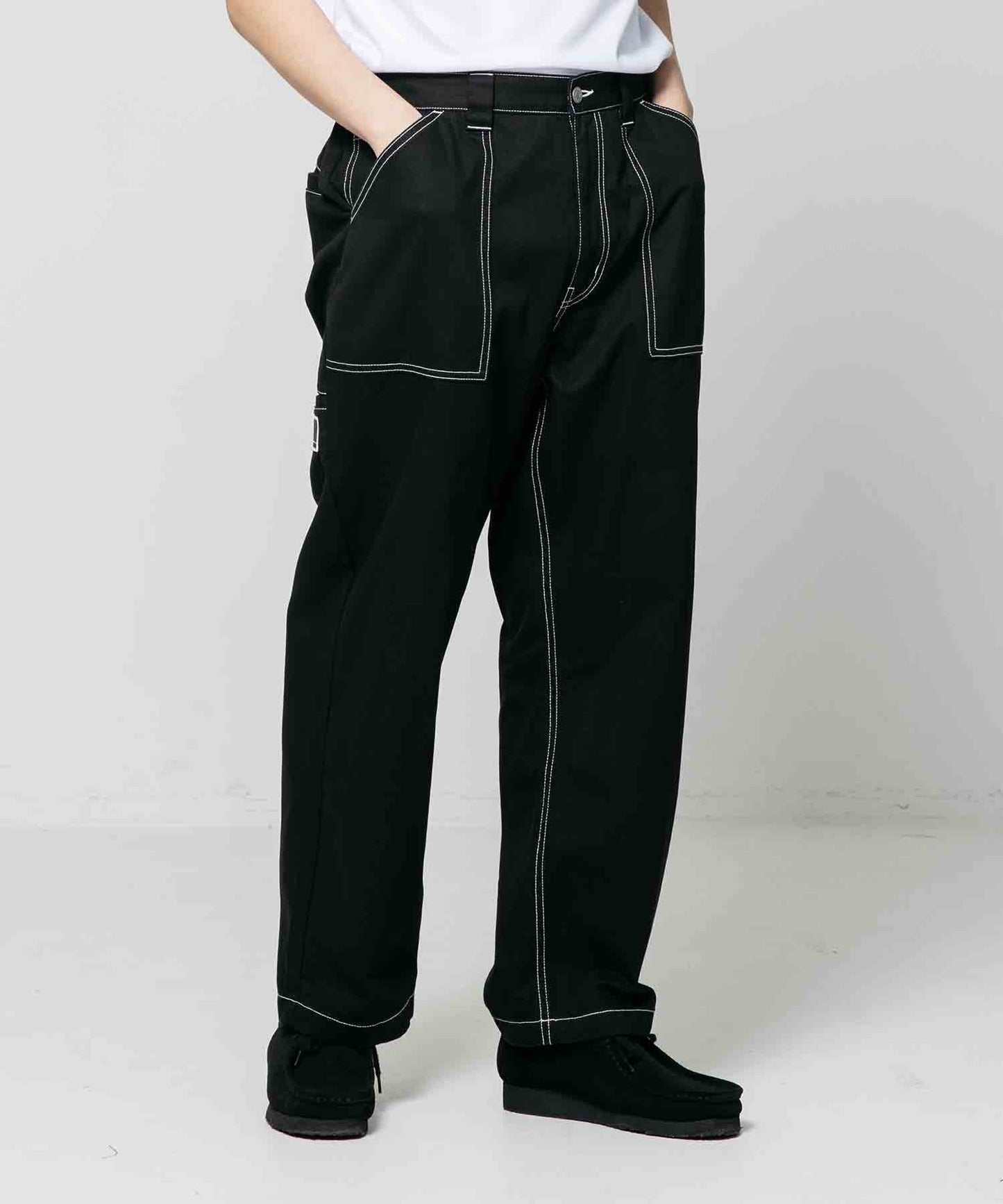 STITCHED WORK PANTS