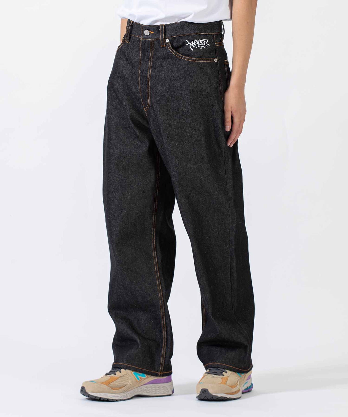 GRAFFITI DENIM PANTS
