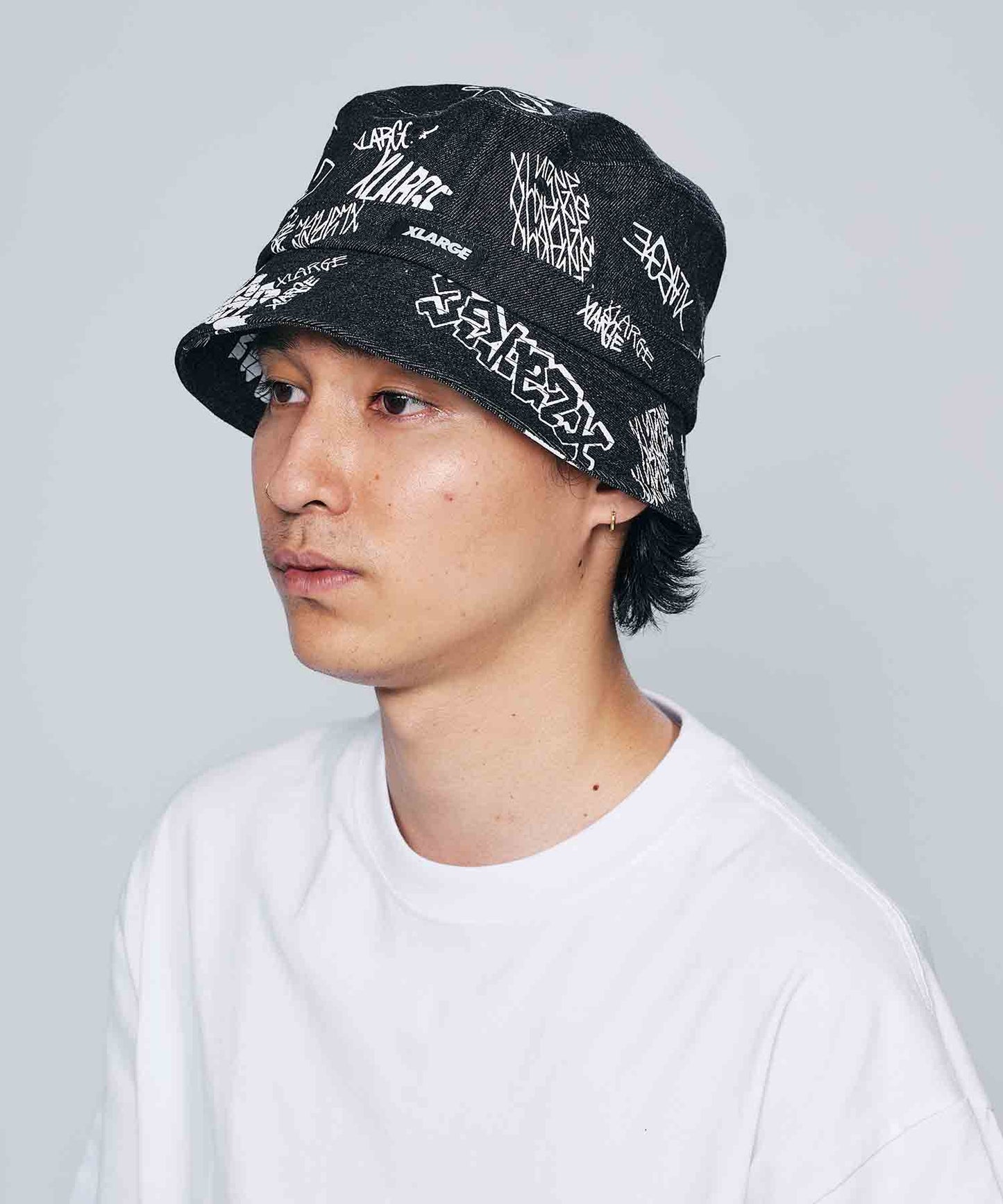 GRAFFITI DENIM HAT