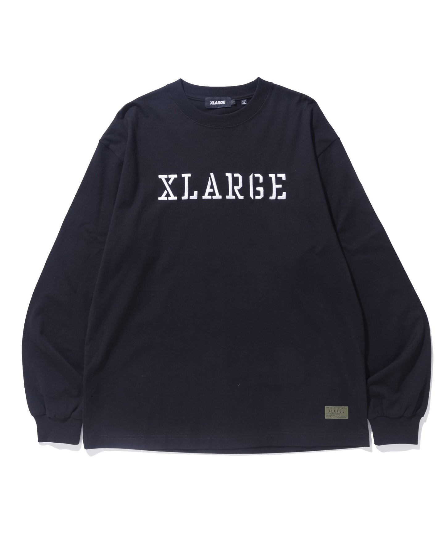 MILITARY LOGO L/S TEE