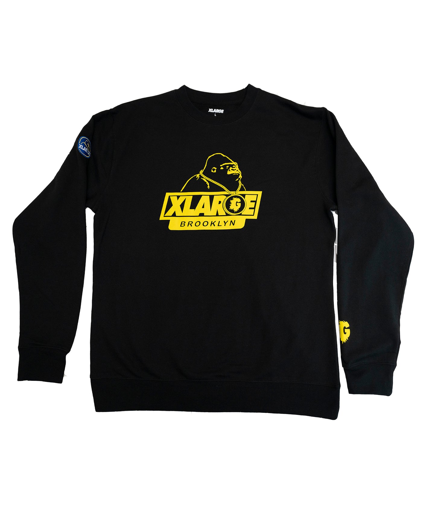 XLARGE x GORILLA NEMS OG BROOKLYN CREW NECK SWEAT