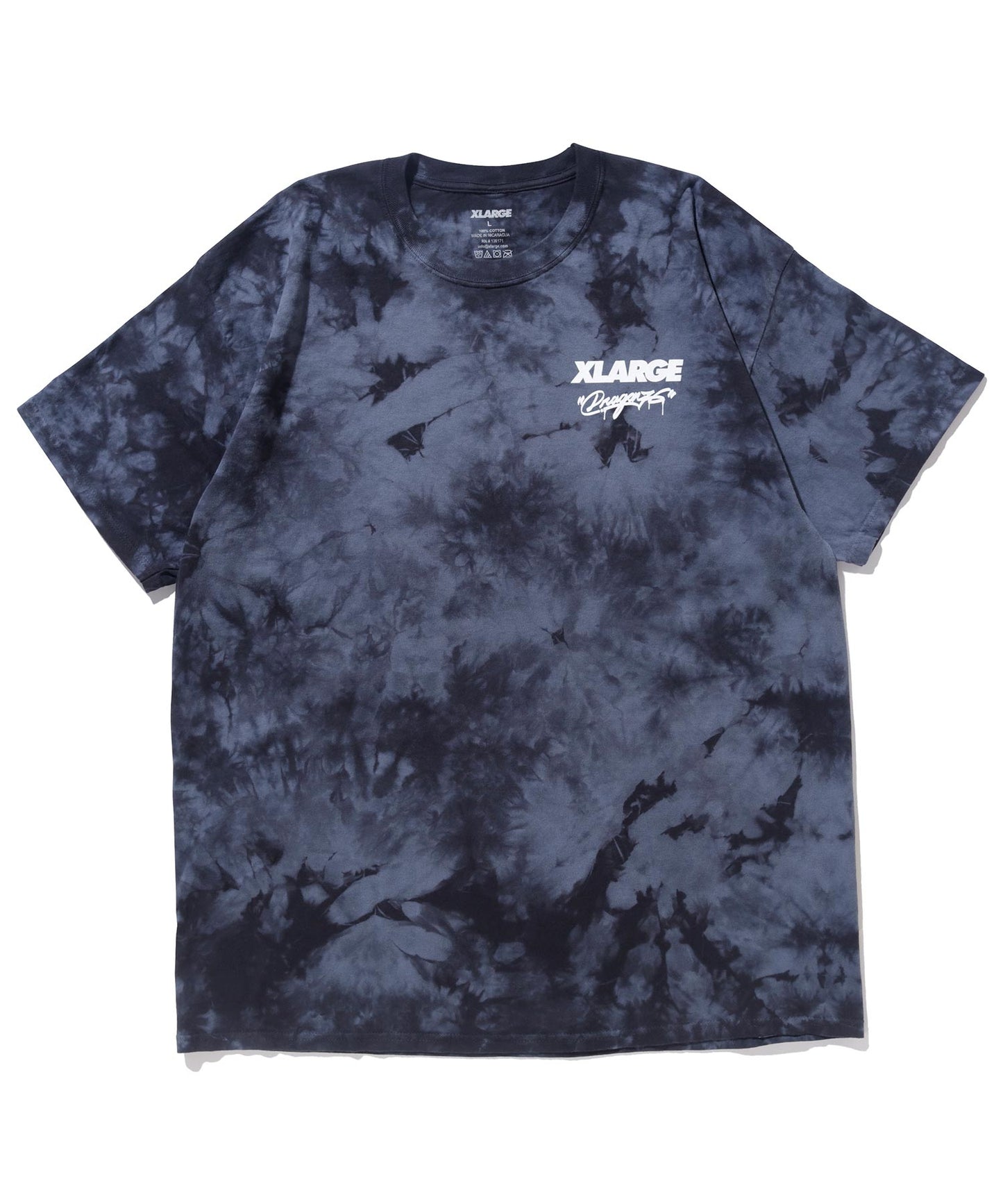 XLARGE x Dragon76 TIE DYE S/S TEE