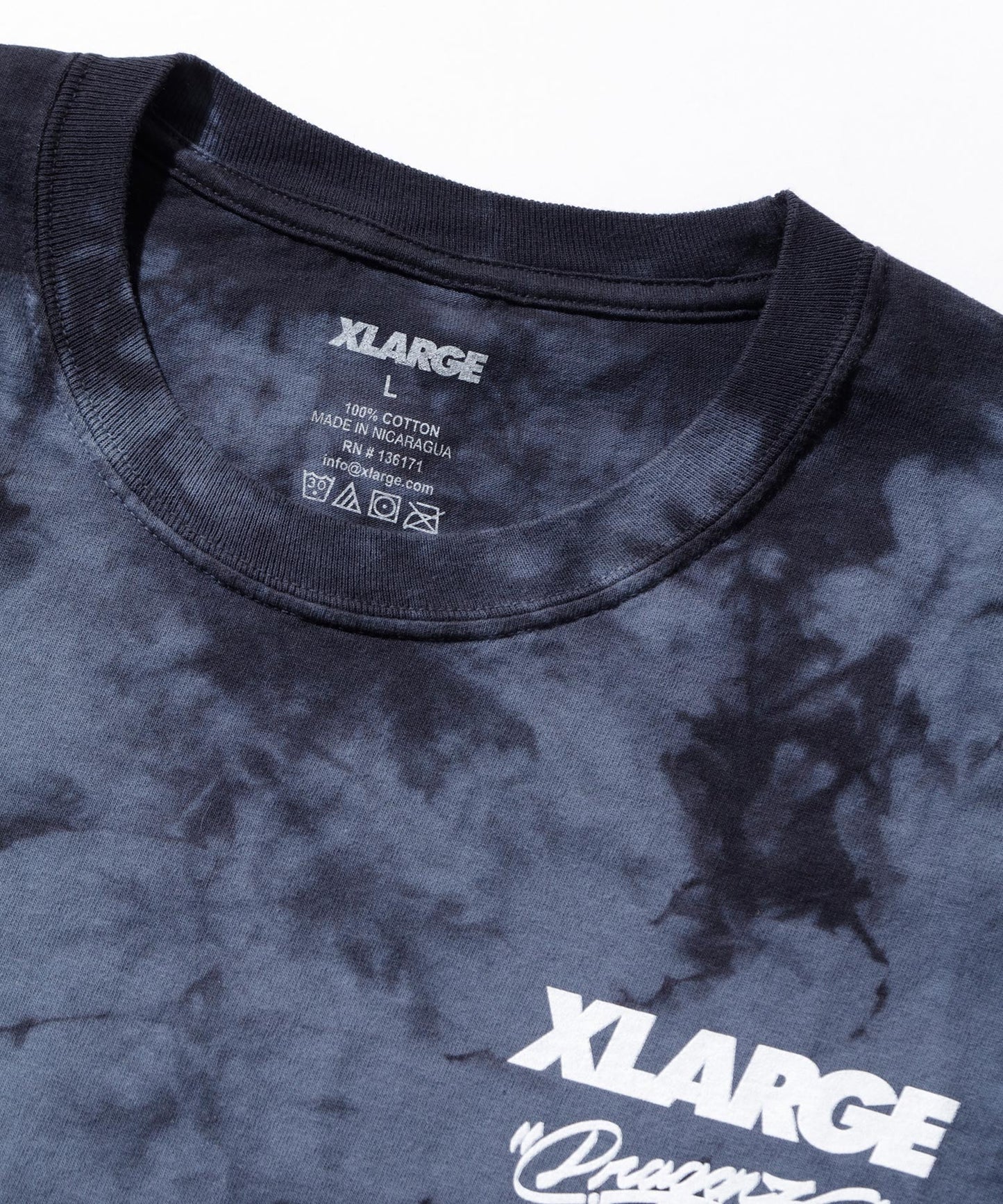 XLARGE x Dragon76 TIE DYE S/S TEE