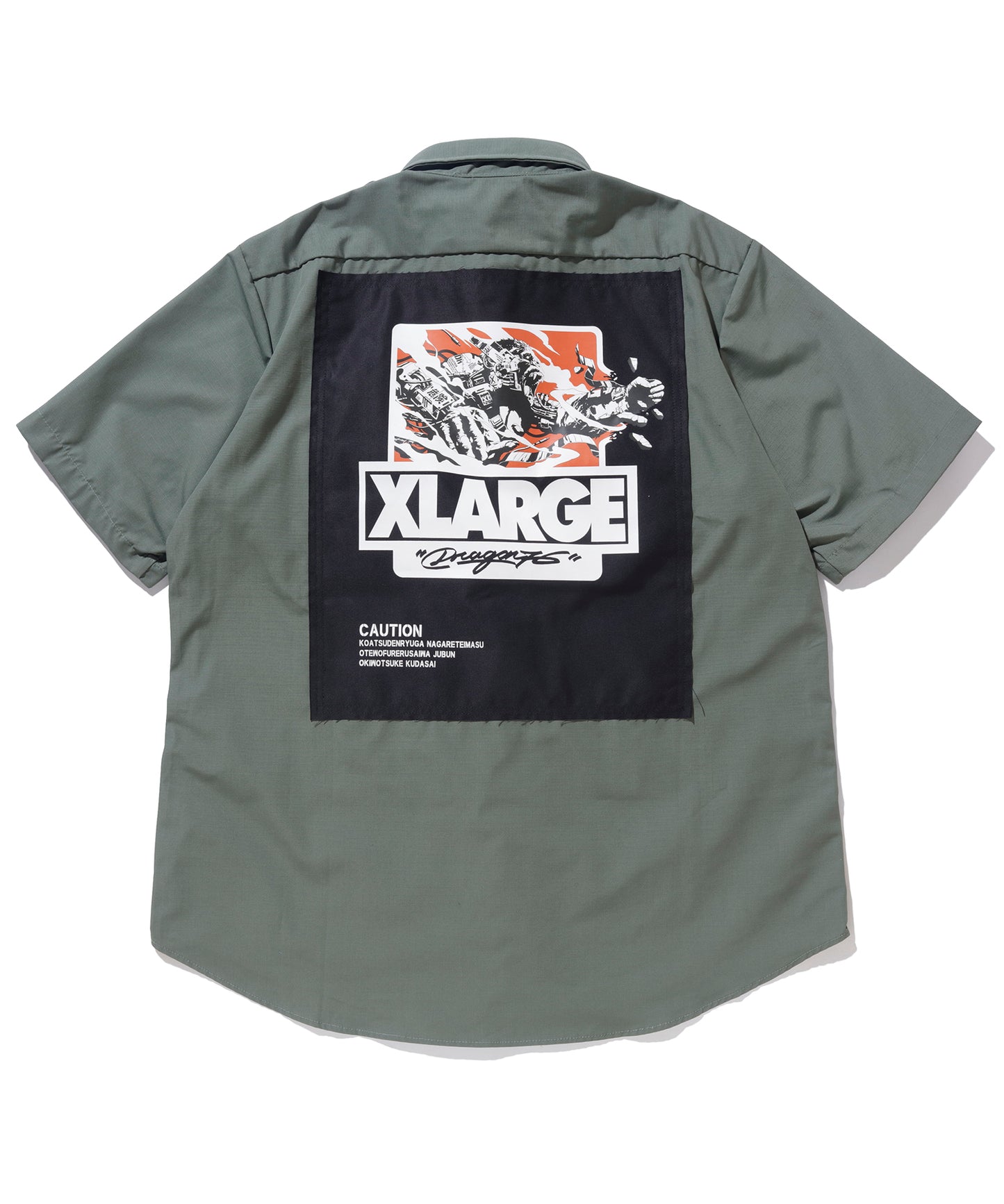 XLARGE x Dragon76 BD ARMY S/S SHIRT