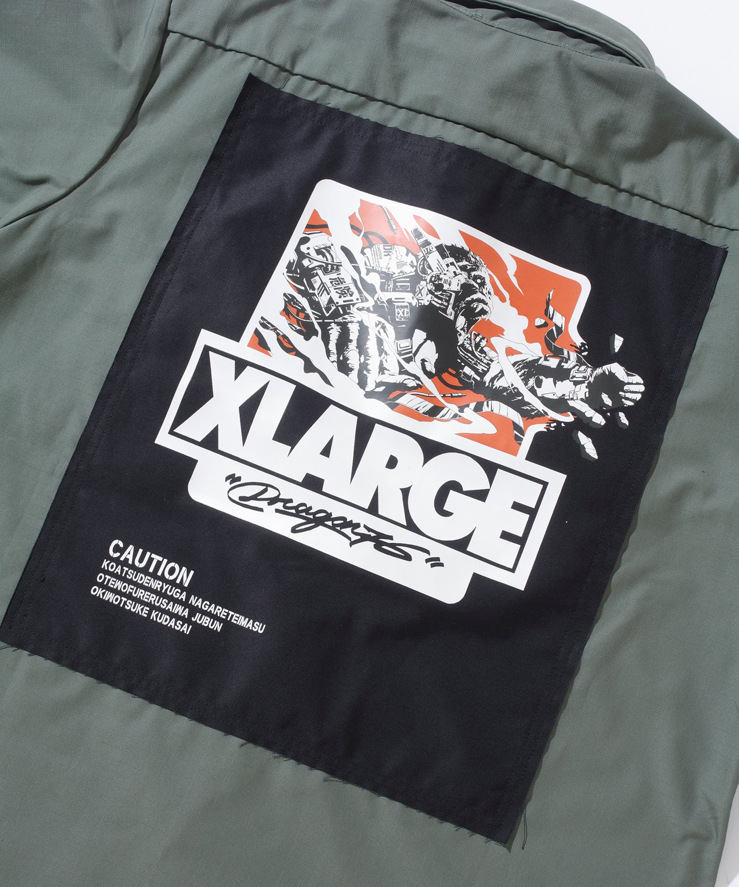 XLARGE x Dragon76 BD ARMY S/S SHIRT