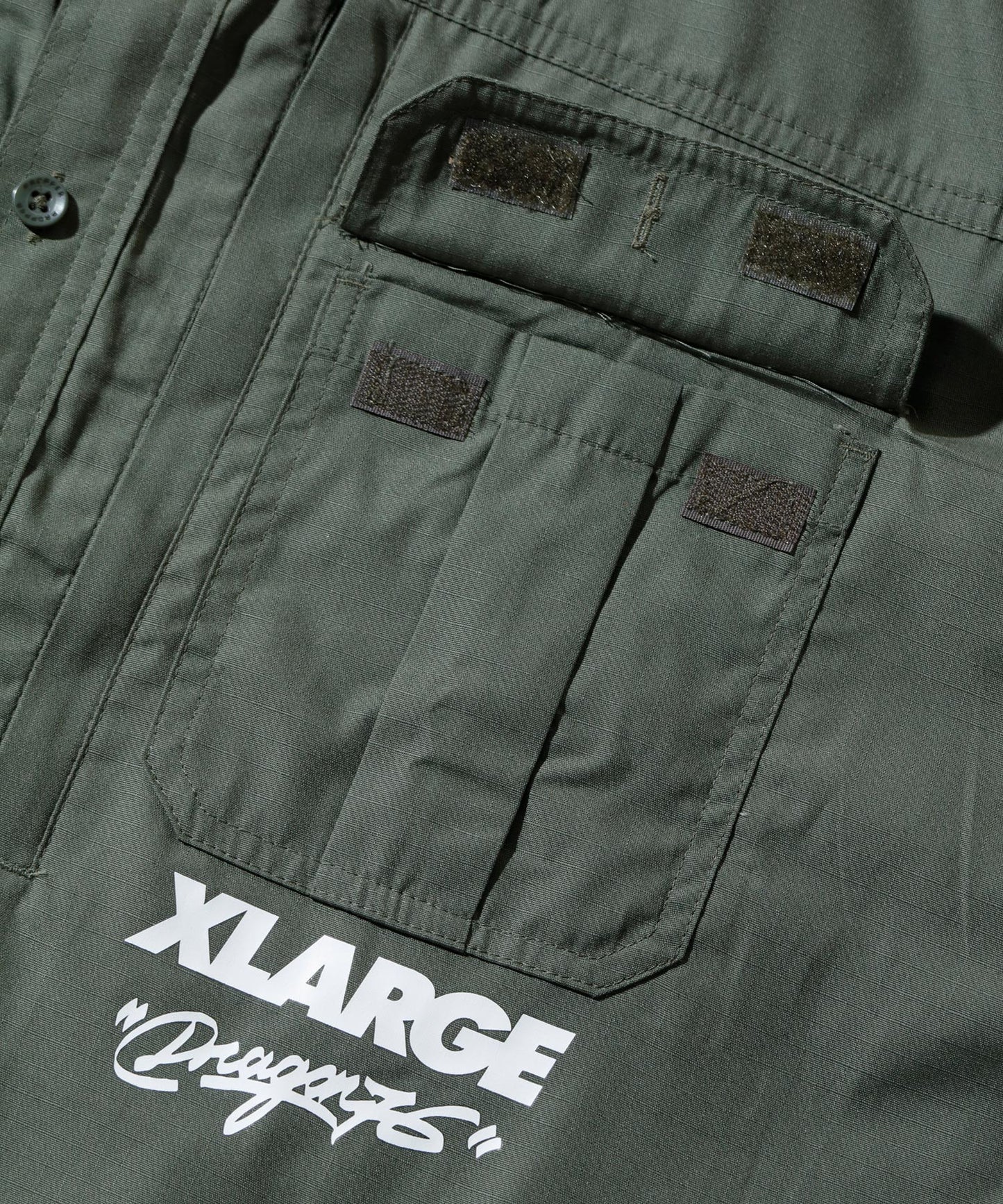 XLARGE x Dragon76 BD ARMY L/S SHIRT