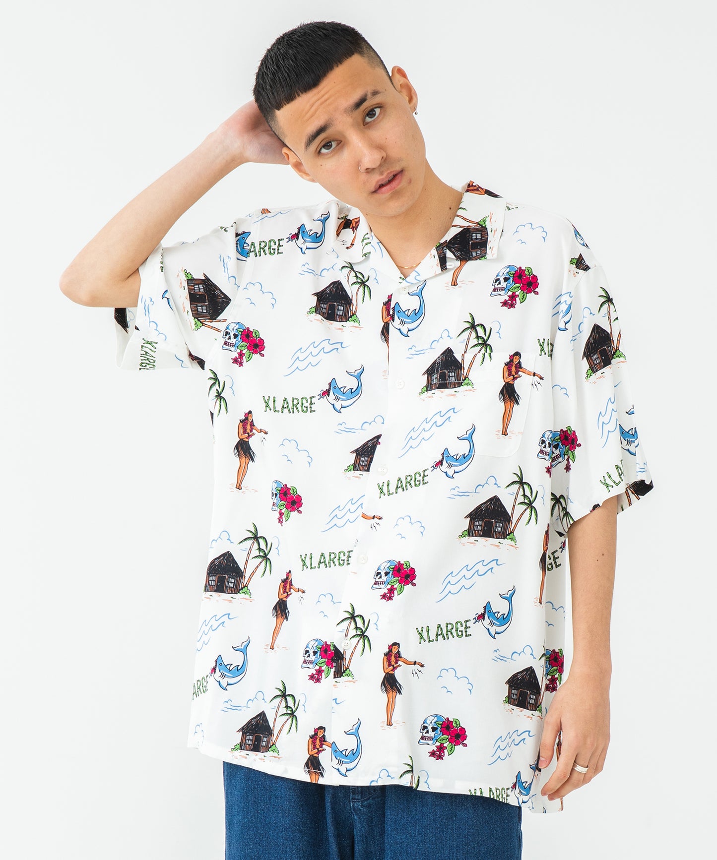 VINTAGE ALOHA S/S SHIRT SHIRT XLARGE