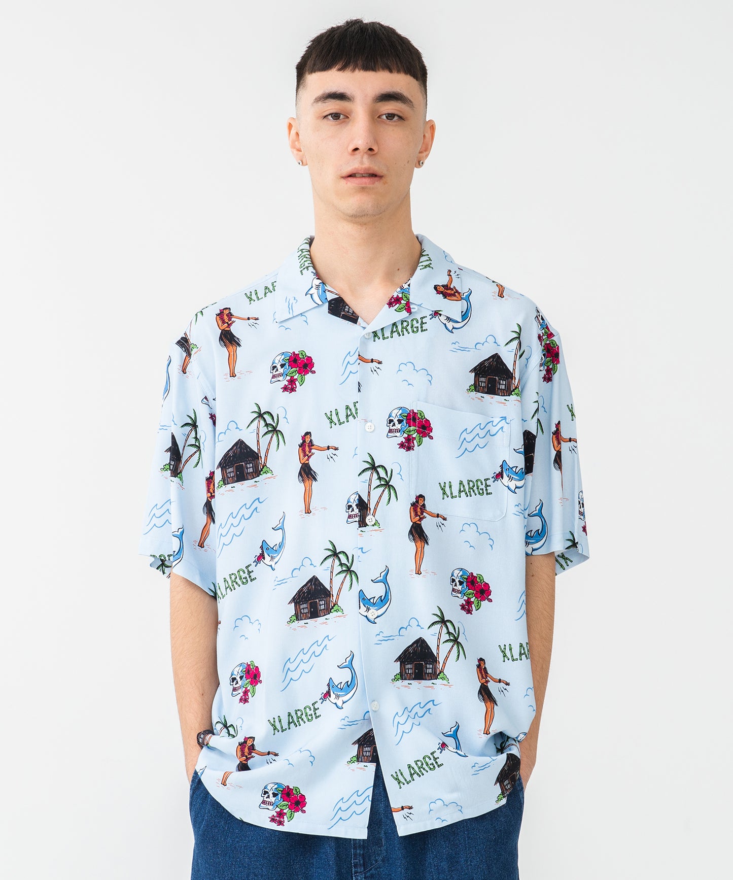 VINTAGE ALOHA S/S SHIRT SHIRT XLARGE