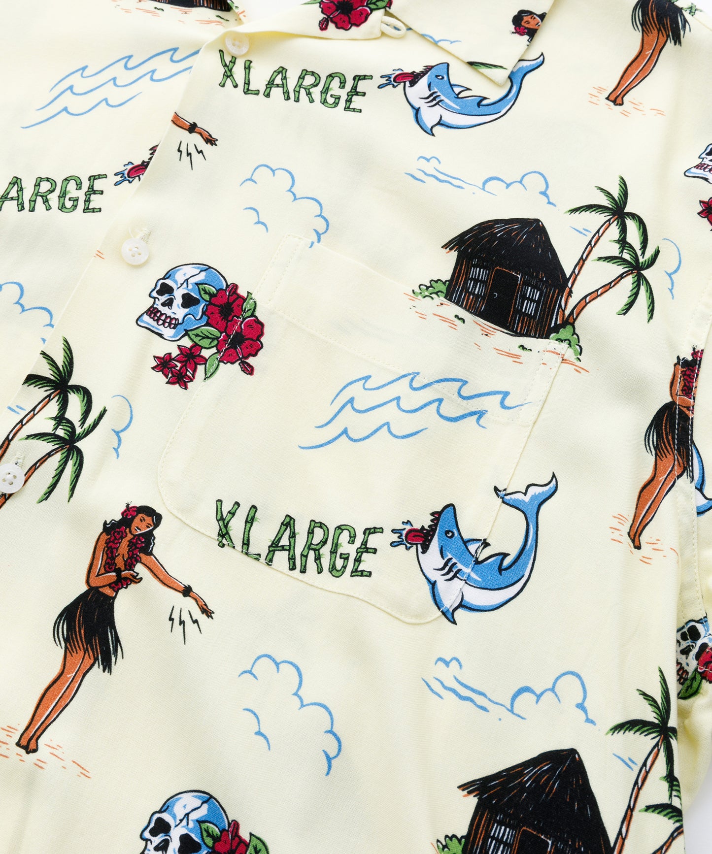 VINTAGE ALOHA S/S SHIRT SHIRT XLARGE