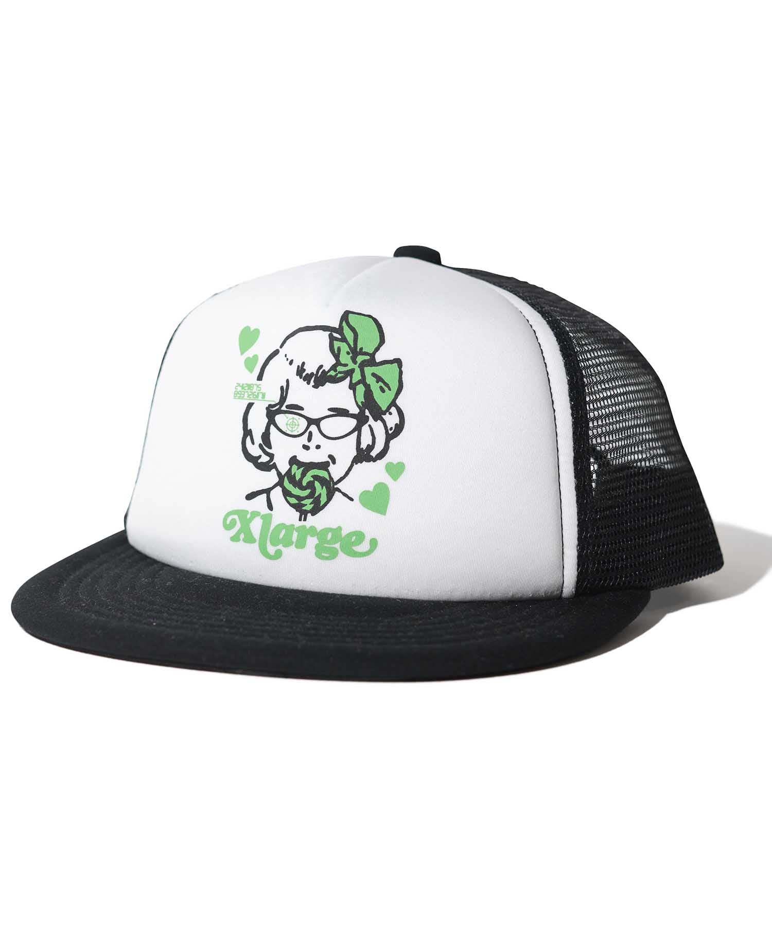 Lollipop Mesh Trucker Cap XLarge Black One Size
