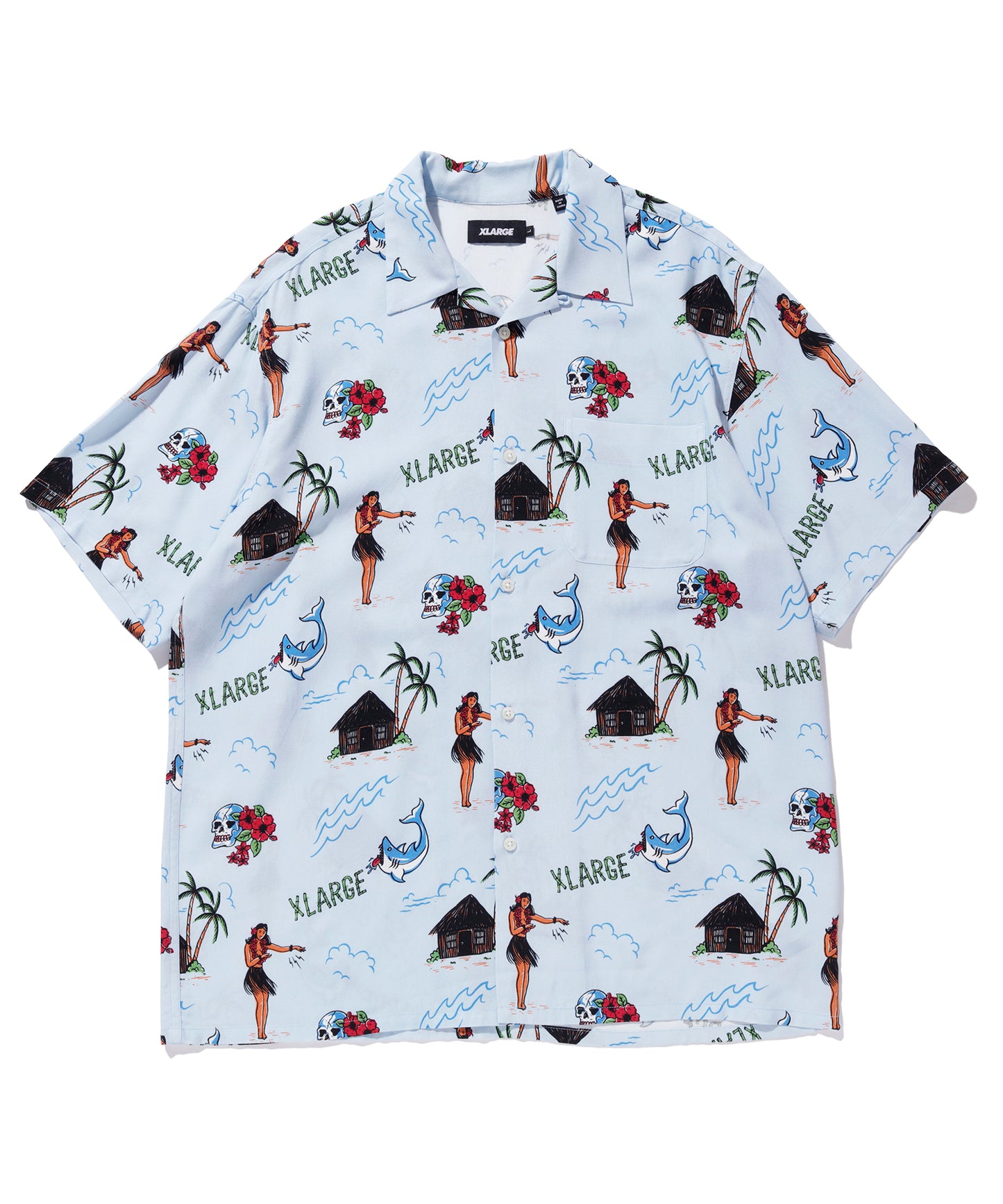 VINTAGE ALOHA S/S SHIRT SHIRT XLARGE