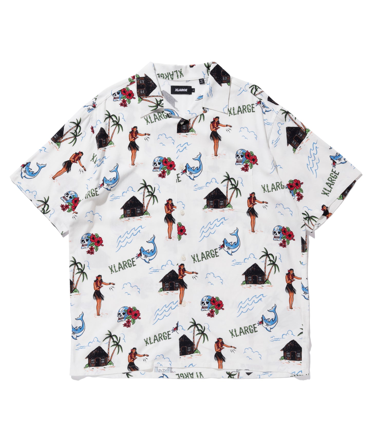 VINTAGE ALOHA S/S SHIRT SHIRT XLARGE