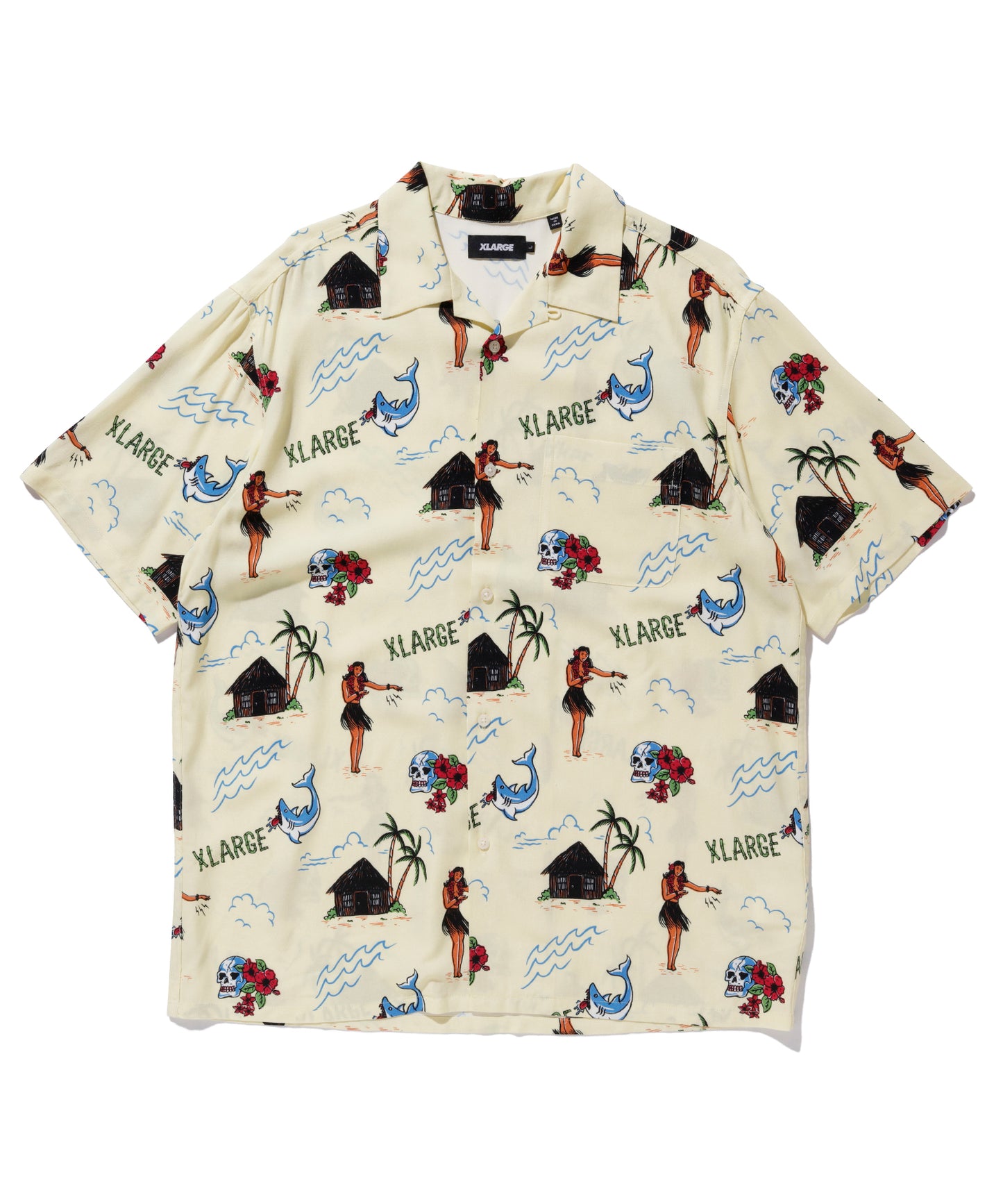 VINTAGE ALOHA S/S SHIRT SHIRT XLARGE