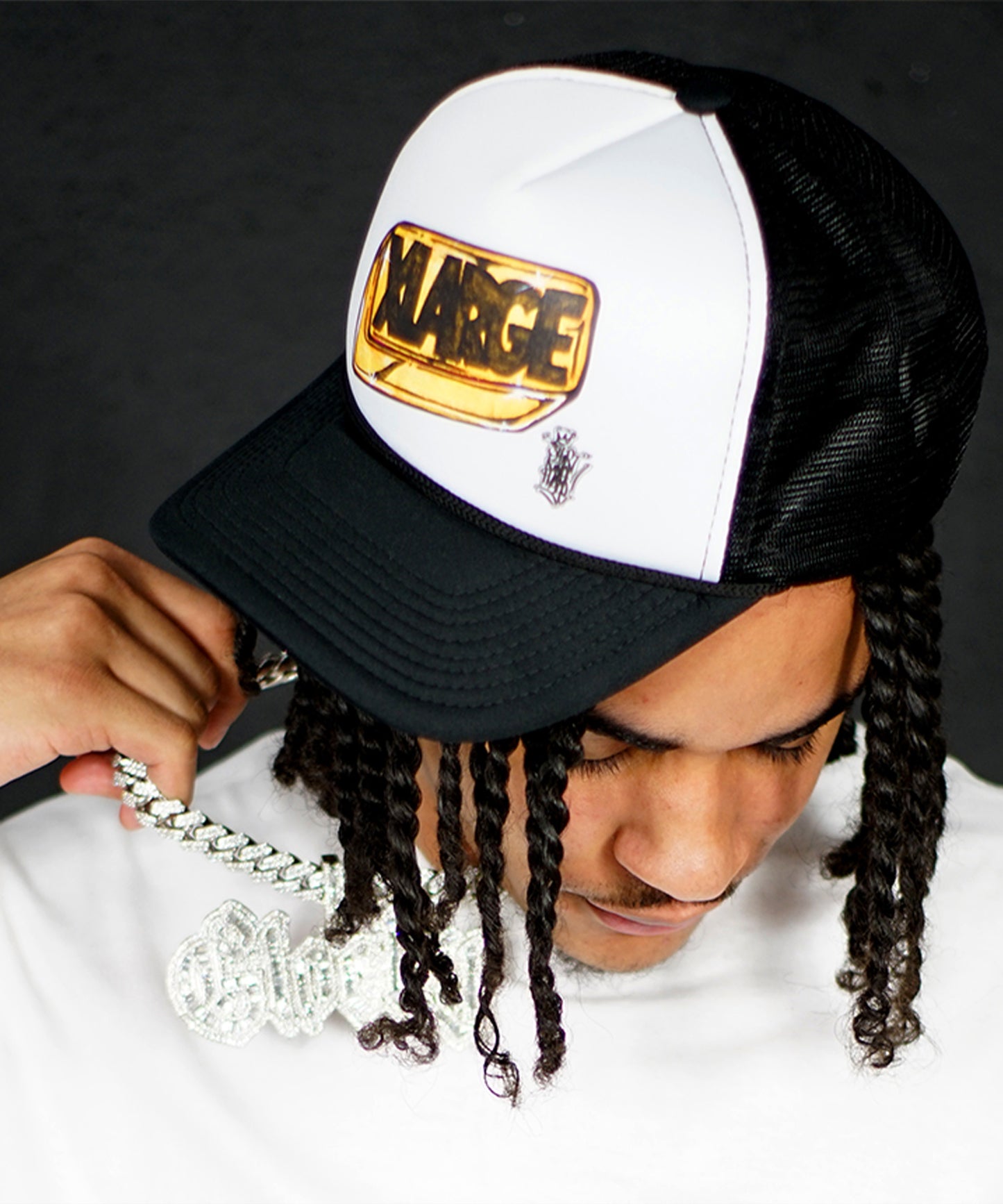 XL x Shirt King Phade foam trucker cap