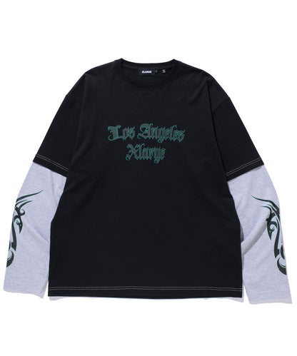 TRIBAL LAYERED L/S TEE