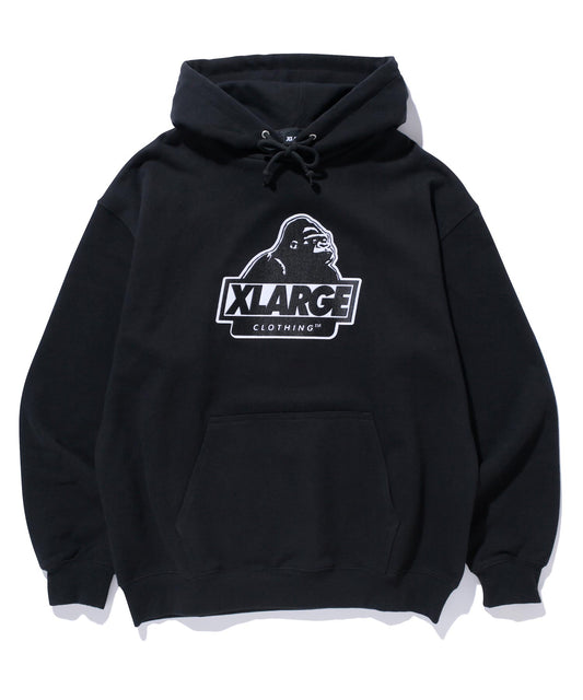 SLANTED OG PATCHED HOODED SWEAT