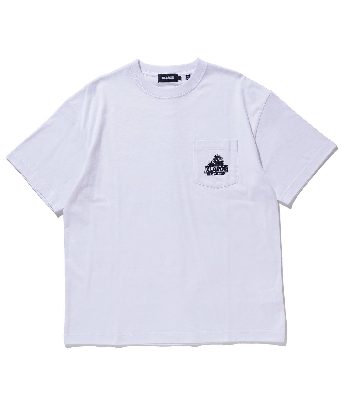 EMBROIDERED SLANTED OG S/S POCKET TEE