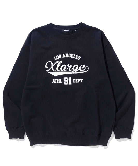 VARSITY LOGO CREWNECK SWEATSHIRT