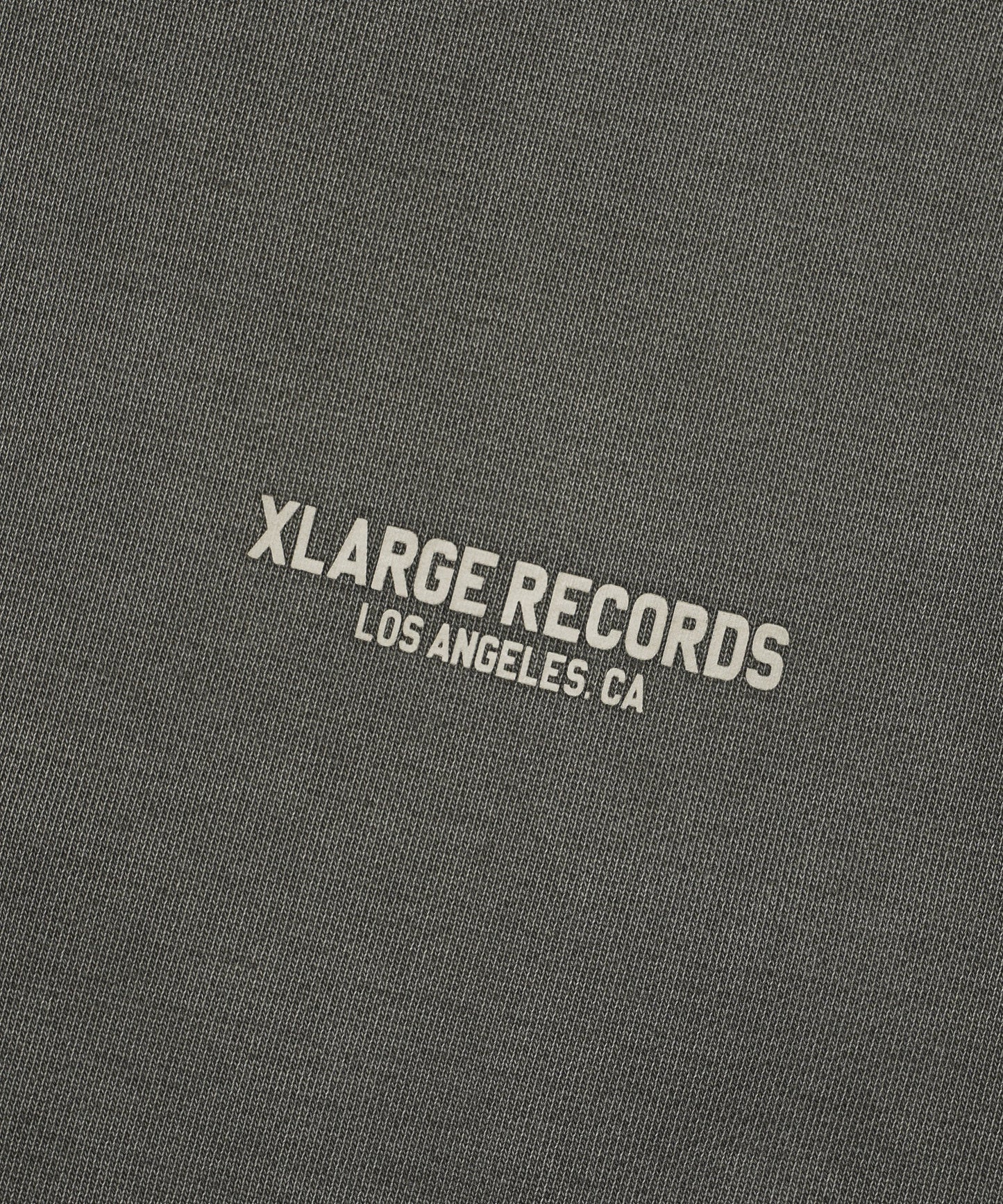 PIGMENT DYED RAW EDGE CREWNECK SWEATSHIRT