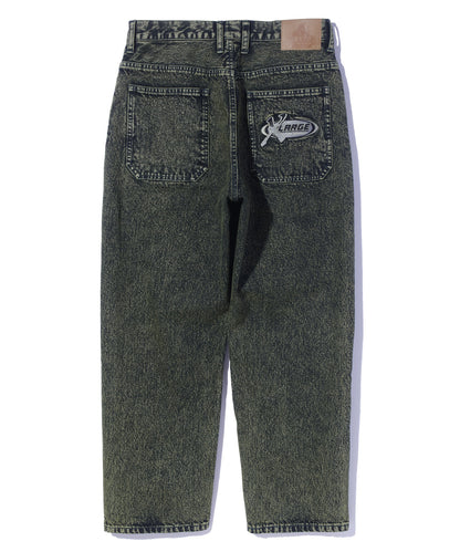 OVERDYED DENIM PANTS