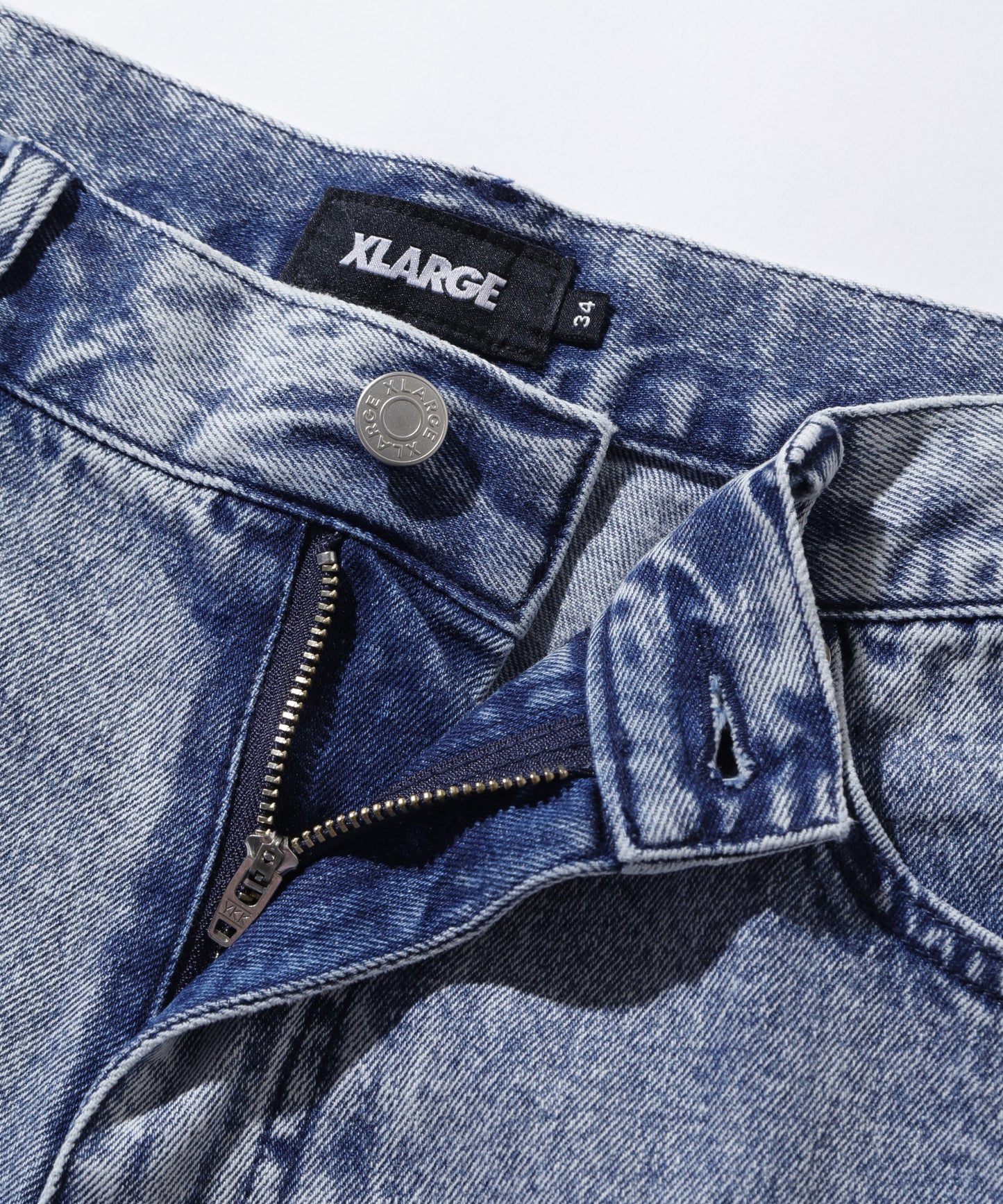 CHEMICAL WIDE DENIM PANTS