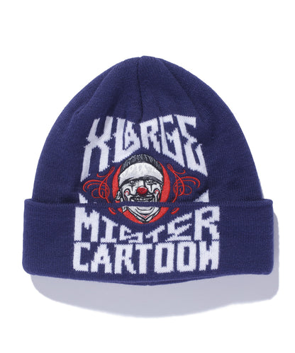 XLARGE x MR.CARTOON CUFF BEANIE