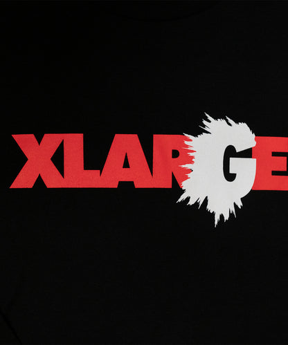 XLARGE x GORILLA NEMS STANDARD LOGO SPIKEY L/S TEE