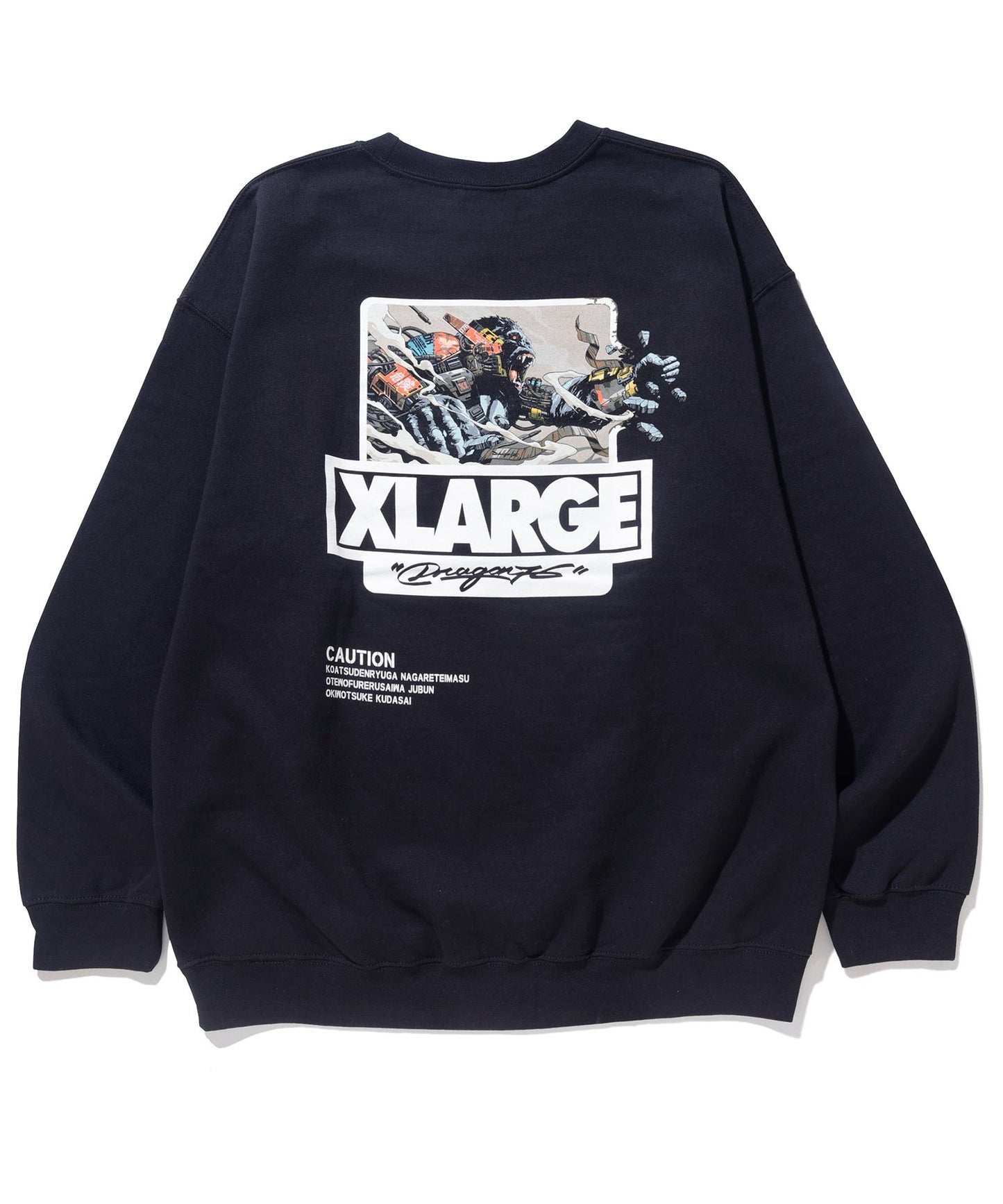 XLARGE x Dragon76 CREWNECK SWEAT