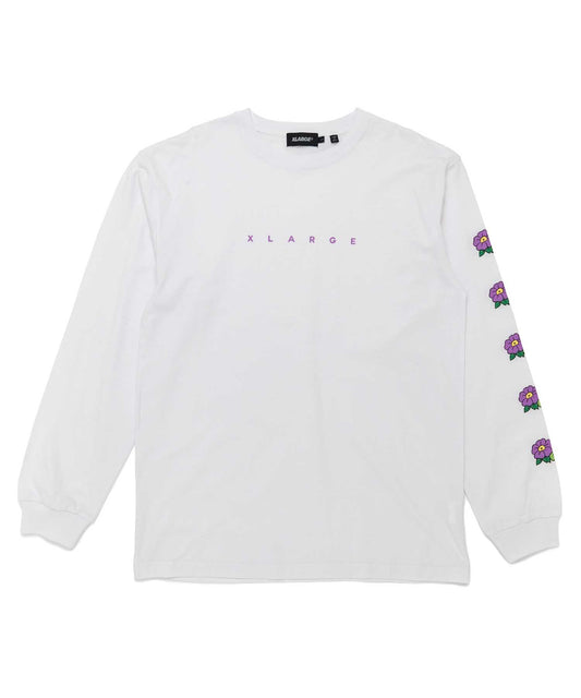 L/S TEE FLOWER LOGO T-SHIRT XLARGE  