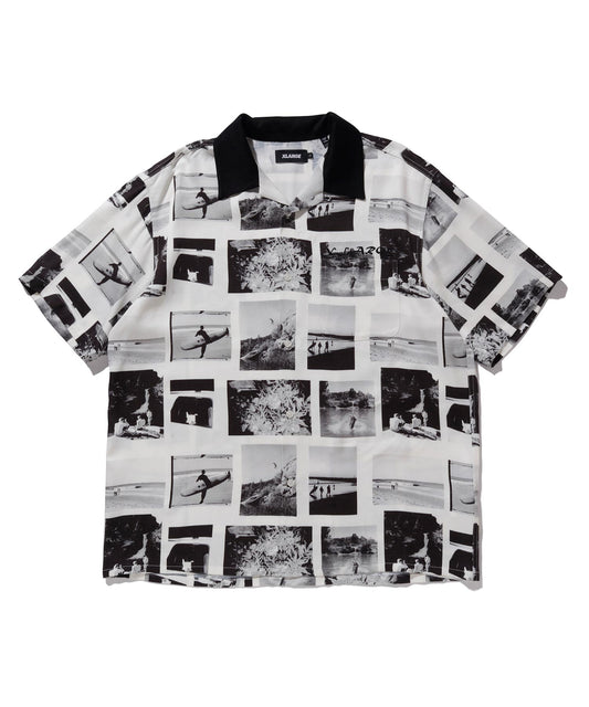 S/S ALLOVER PHOTO PRINT SHIRT