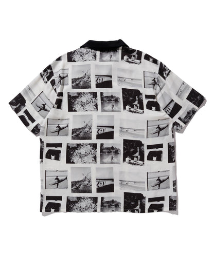 S/S ALLOVER PHOTO PRINT SHIRT