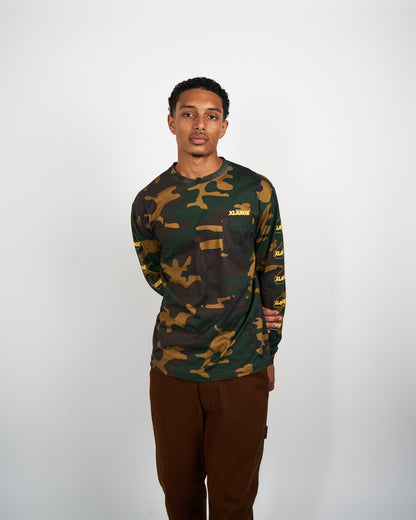 SLANTED OG CAMO L/S POCKET TEE