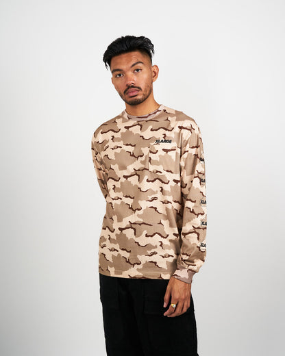 SLANTED OG CAMO L/S POCKET TEE