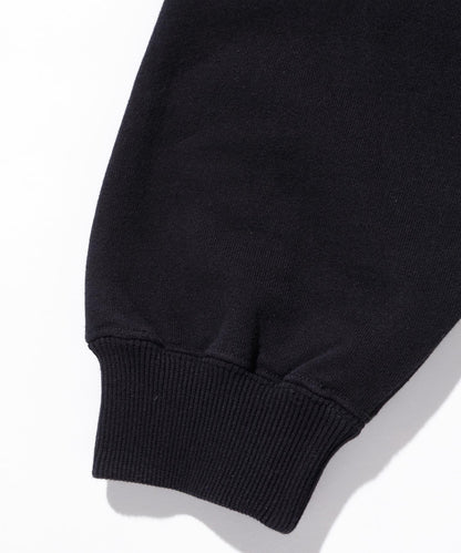 PATCHWORK PULLOVER HOODED SWEAT
