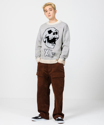 SKULL MOHAIR KNIT