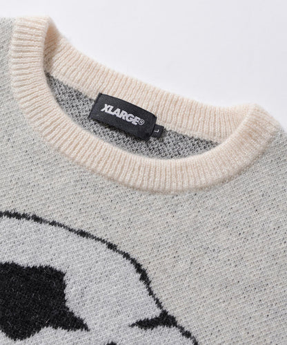 SKULL MOHAIR KNIT