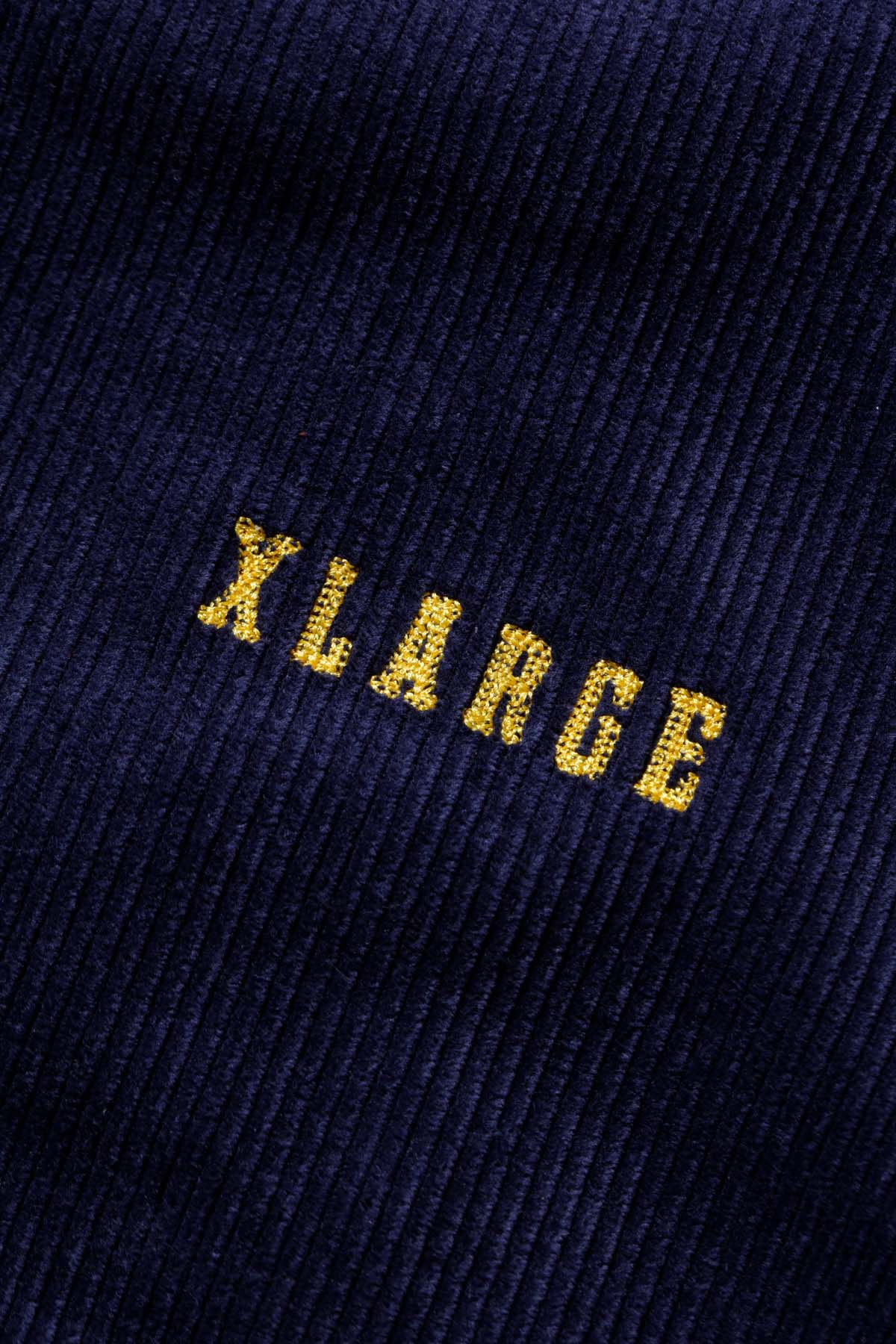 EMBROIDERY EMBLEM CORDUROY JACKET