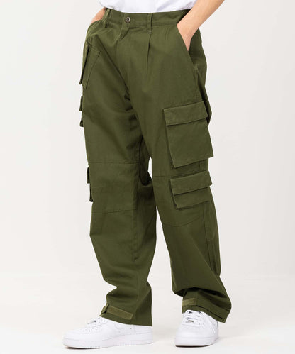 DOUBLE POCKET MILITARY PANTS