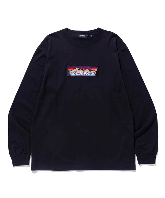 MOUNTAIN LOGO L/S TEE