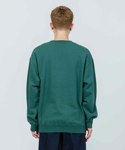 GRAFFITI EMBROIDERY CREWNECK SWEAT