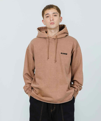 PIGMENT CUT OFF PULLOVER HOODED SWEAT