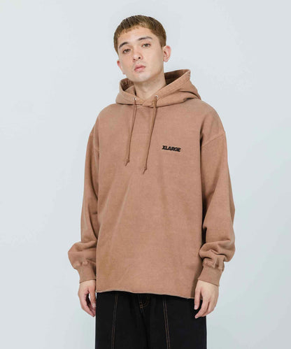 PIGMENT CUT OFF PULLOVER HOODED SWEAT
