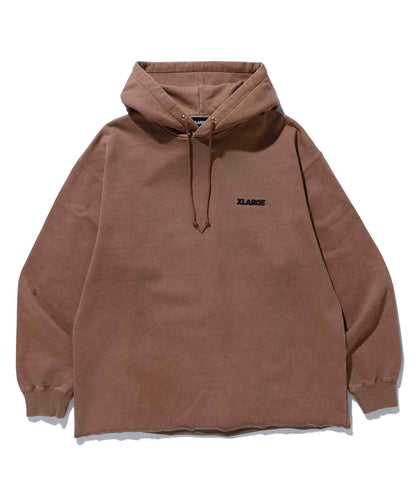 PIGMENT CUT OFF PULLOVER HOODED SWEAT